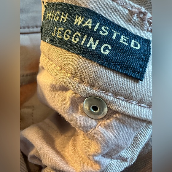 Aeropostale Pink High Waisted Jeggings Size 12 - Picture 5 of 5